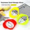 Ergonomic Mango Peeler Slicer with Pit Remover Tool for Quick Fruit Prep