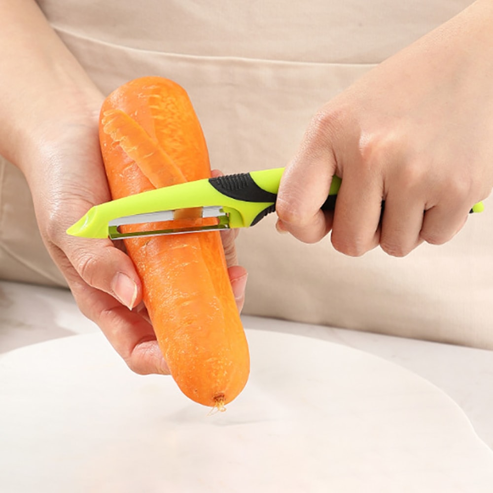 Quick Prep Stainless Steel Vegetable Peeler for Fruits and Veggies