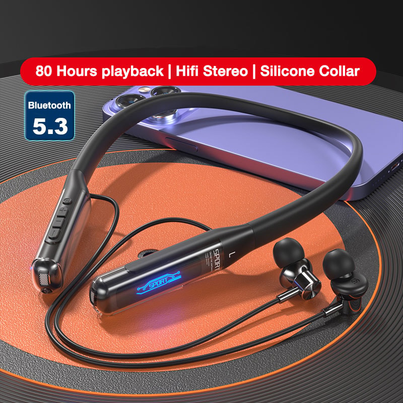 Endurance Pro Wireless Bluetooth Neckband Earphones With Mic Long Battery Life Deep Bass Stereo 7