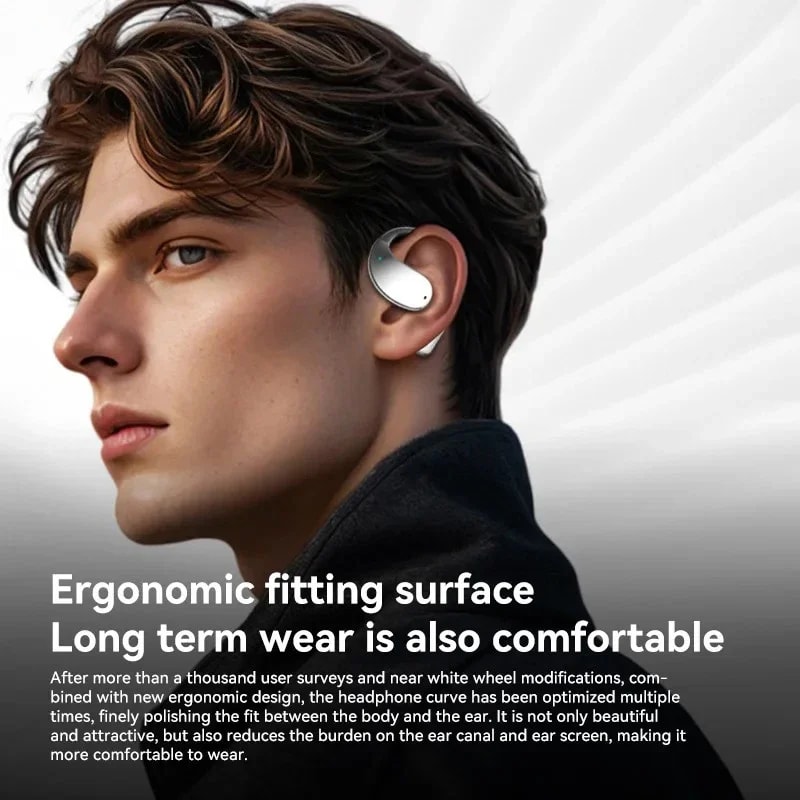 Premium Sport True Wireless Bluetooth Headphones with Mic & Bass Stereo