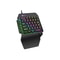 One Handed Mechanical Gaming Keyboard With RGB Light and Wrist Support