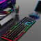 Cool Light Wired Gaming Keyboard And Mouse Combo With Mechanical Feel Keys 2