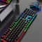 Cool Light Wired Gaming Keyboard And Mouse Combo With Mechanical Feel Keys 5