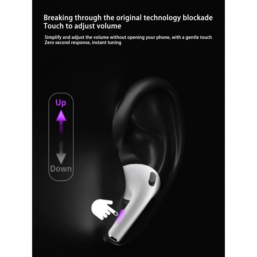 TWS Wireless Earbuds with Noise Cancelling and Long Battery Life