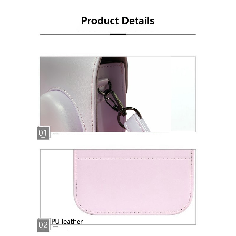 Premium Polaroid Camera Bag Protective Case Compact Instant Camera Pouch
