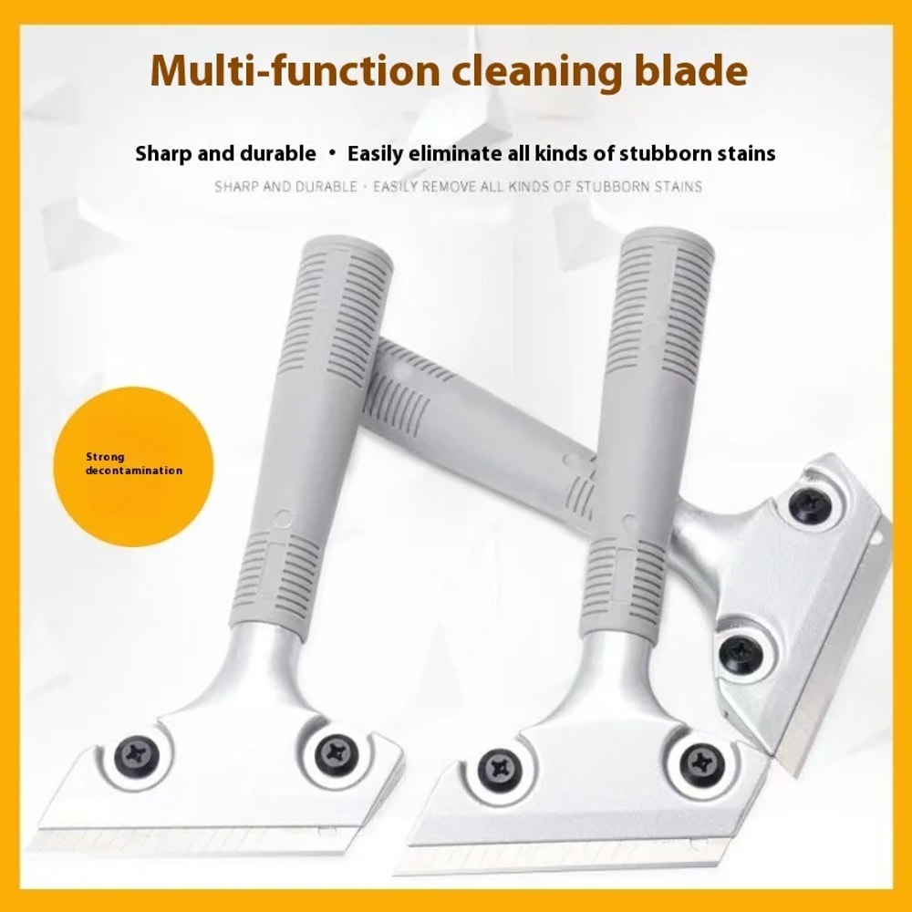 Stainless Steel Glass Scraper Cleaning Knife For Glue Sticker Paint And Seam Removal 2