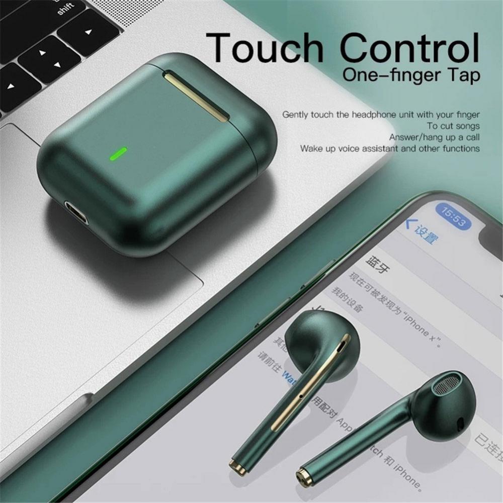 Wireless Bluetooth TWS Earbuds with Mic Touch Control In Ear Headphones
