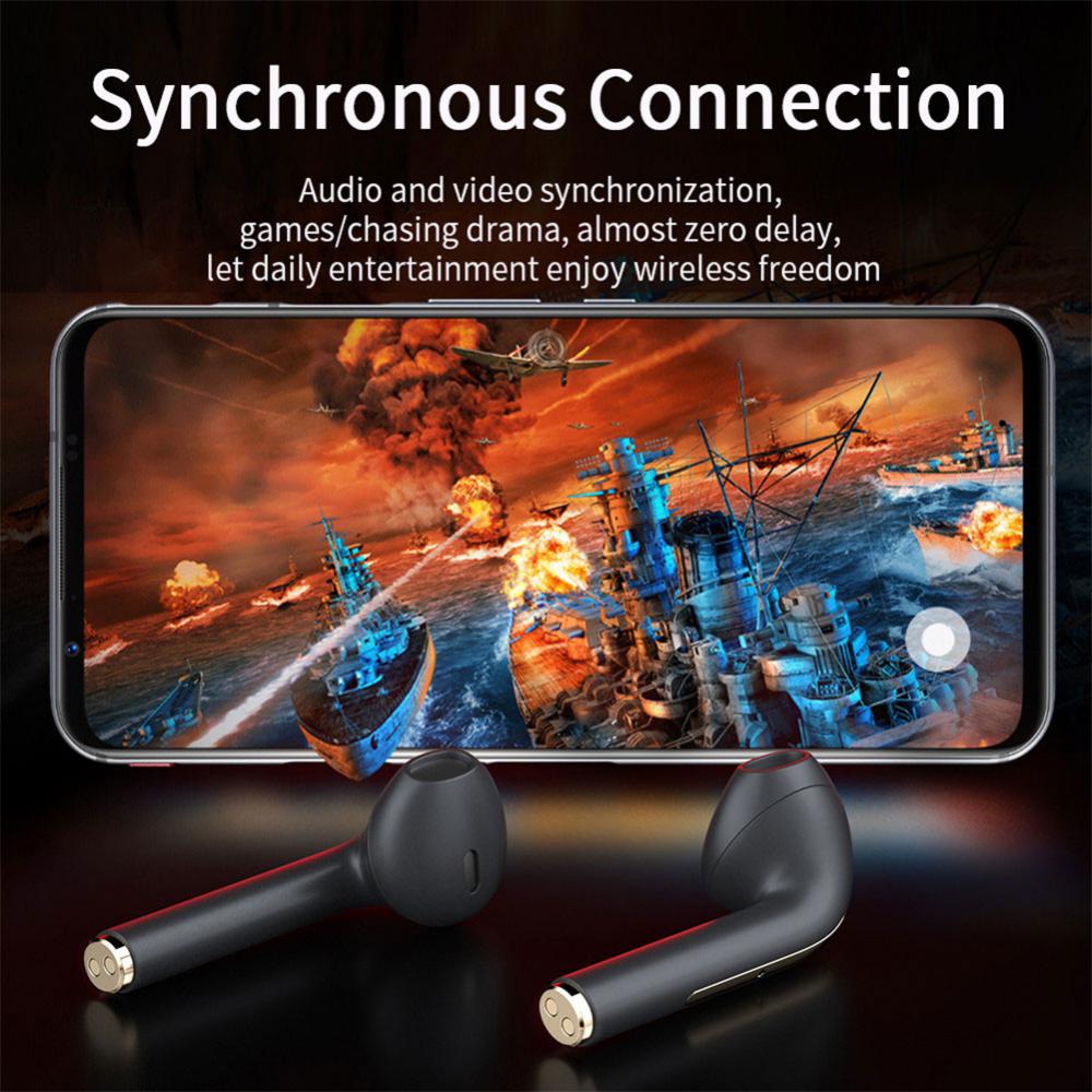 Wireless Bluetooth TWS Earbuds with Mic Touch Control In Ear Headphones