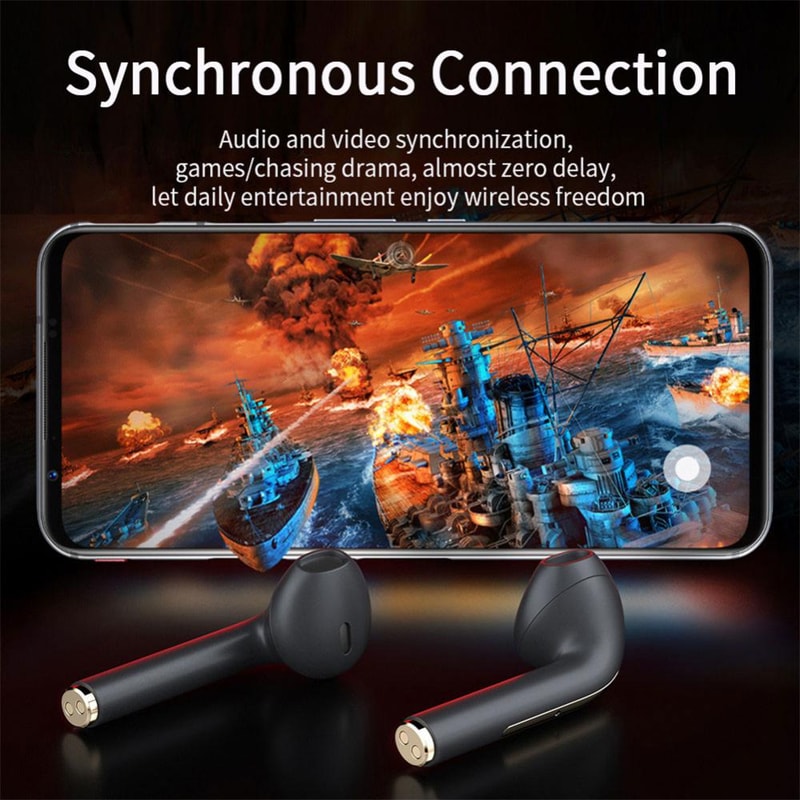 Wireless Bluetooth TWS Earbuds with Mic Touch Control In Ear Headphones