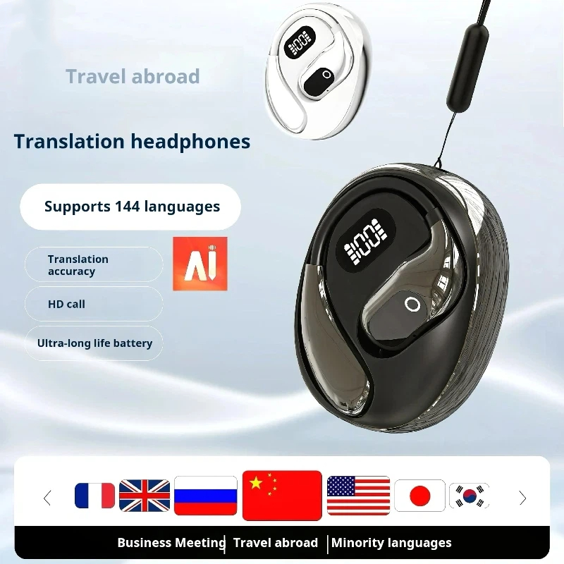 Earbuds Open Ear Bluetooth Wireless Earphones With HD Call Ear Hook Fit 1