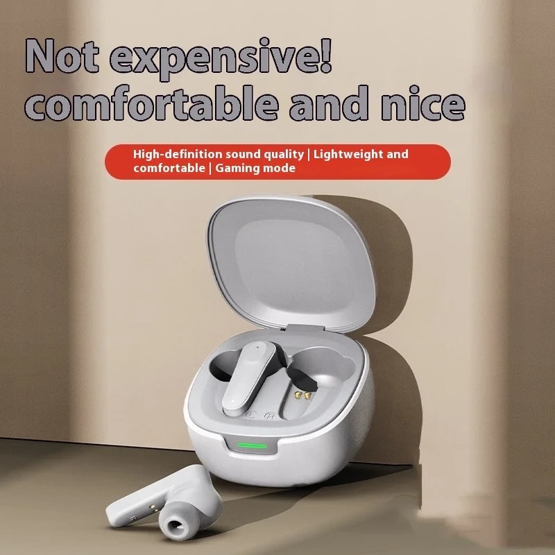 Wireless Bluetooth HD Earbuds With Mic True Stereo Sport Gaming Headphones 3