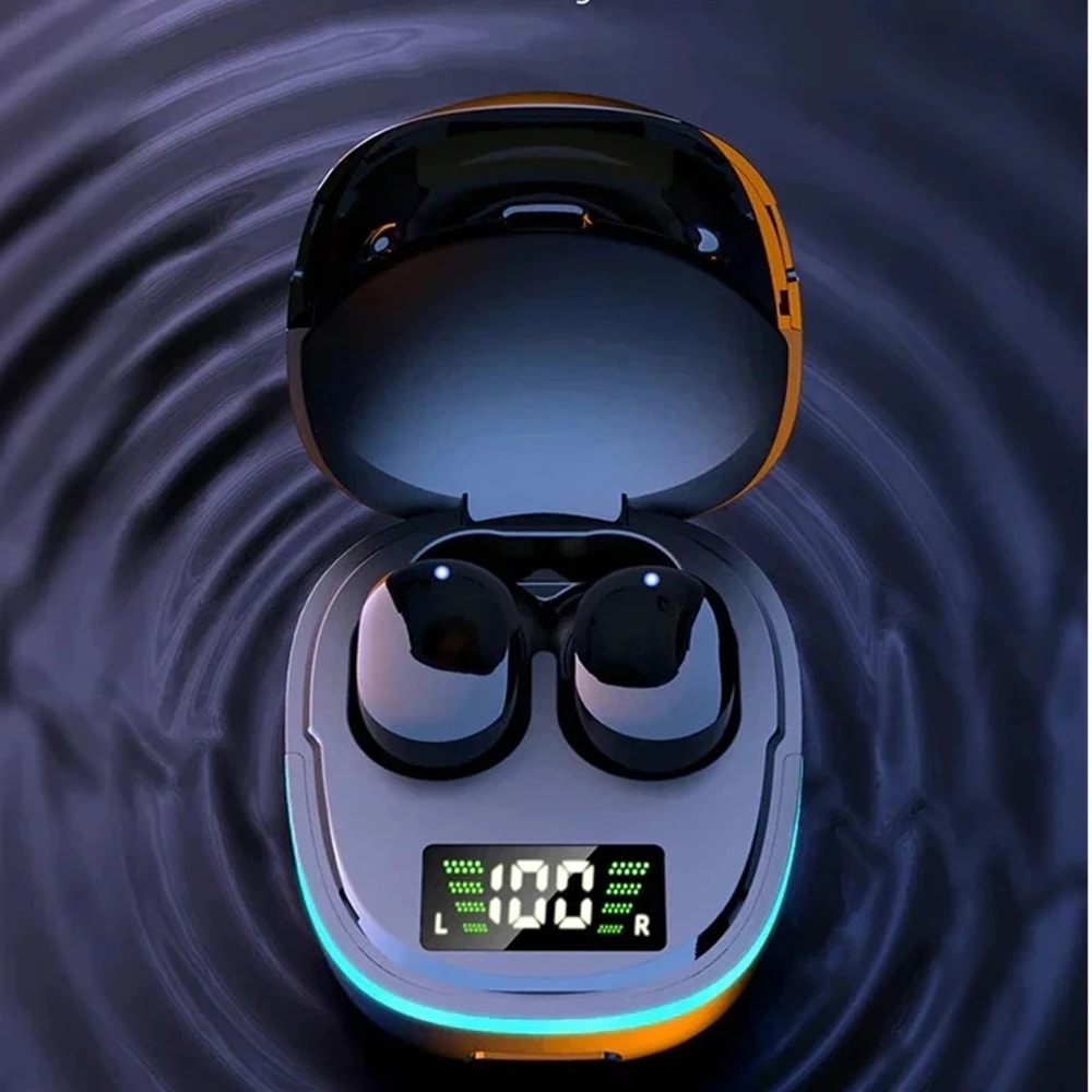 Ultimate True Wireless Bluetooth Earbuds with LED Power Display & Mic