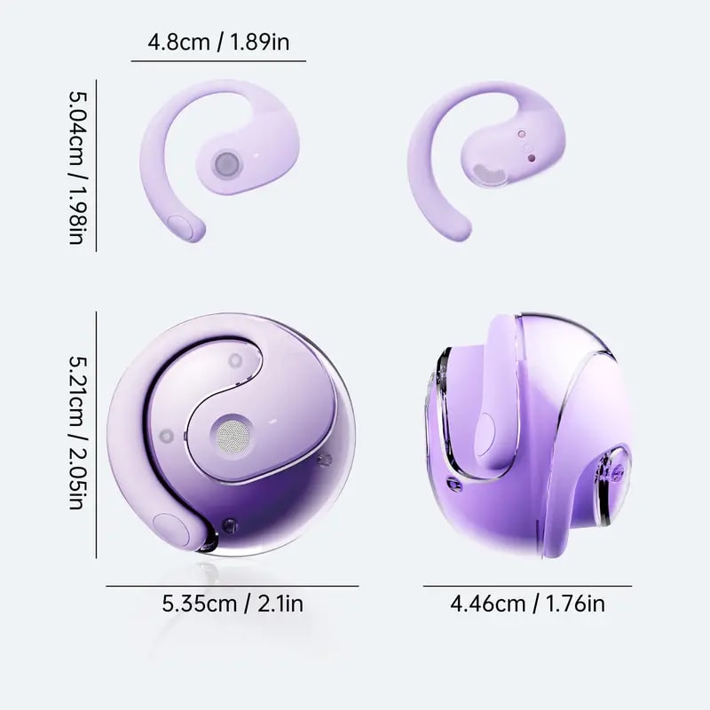 HD Voice Call Wired Earbuds With Mic Noise Reduction Smartphone Earphones