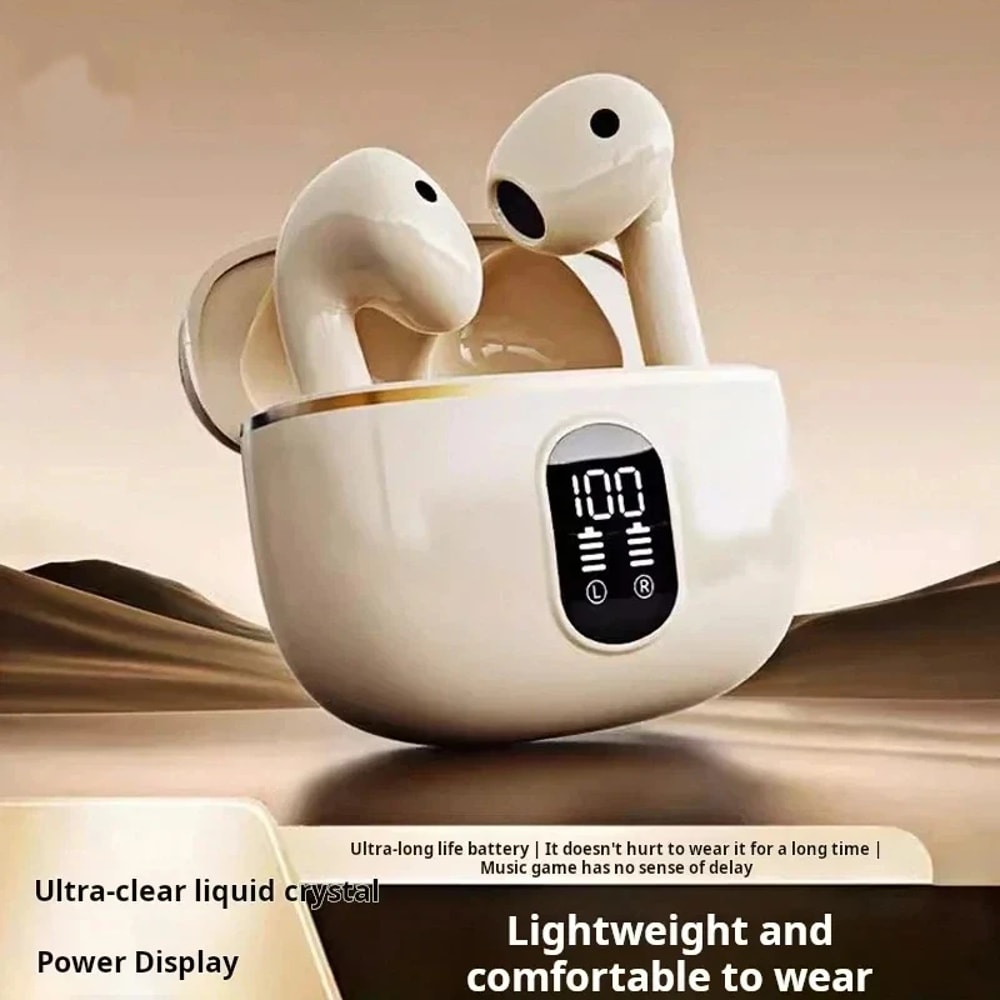 Ultimate SoundPro True Wireless Bluetooth Earbuds with LED Power Display & HiFi Stereo