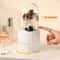 Rotatable Makeup Brush Organizer with Lid Space Saving Cosmetics Storage Box