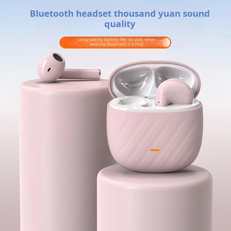 Compact Wireless Bluetooth Earbuds with Comfortable In Ear Fit and Stereo Sound