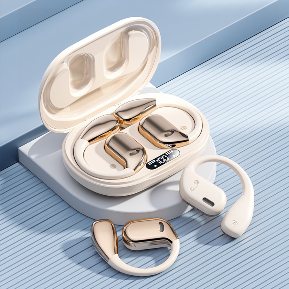 Wireless Ear Clip Earbuds Bluetooth Headset With Noise Reduction For HD Calls 6