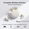 Premium Mini Bluetooth Earbuds True Wireless Stereo Wireless Earbuds with Mic & Noise Reduction Compact HiFi Sound