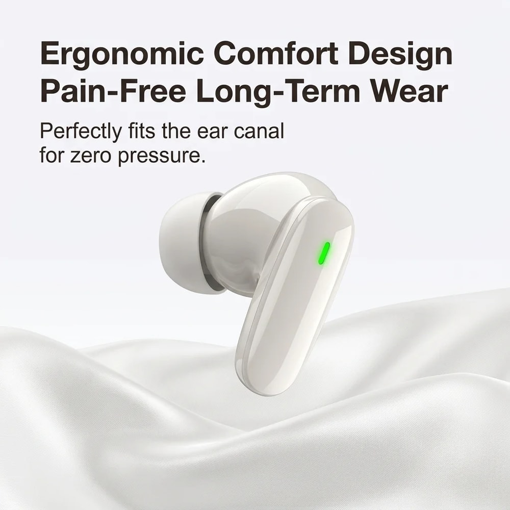 Premium Mini Bluetooth Earbuds True Wireless Stereo Wireless Earbuds with Mic & Noise Reduction Compact HiFi Sound