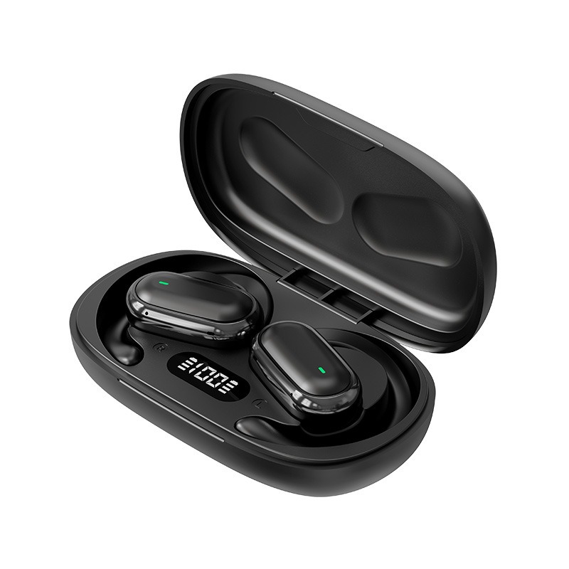 Premium Sports Ear Hook Wireless Bluetooth Earbuds With LED Power Display HD Sound 6
