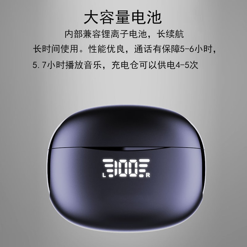 Wireless Bluetooth Earbuds with Touch Control Noise Reduction and Power Display