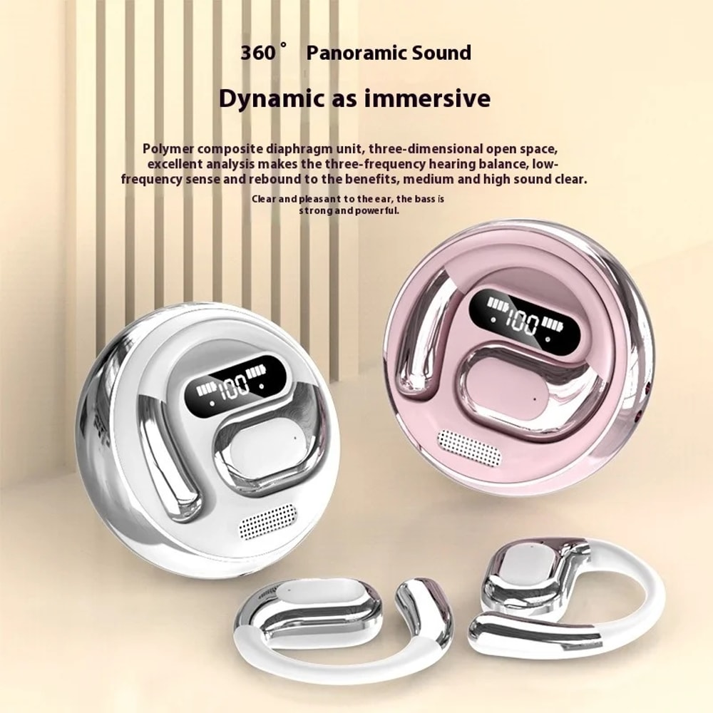 Bluetooth Earbuds With HD Voice Call Mic 0