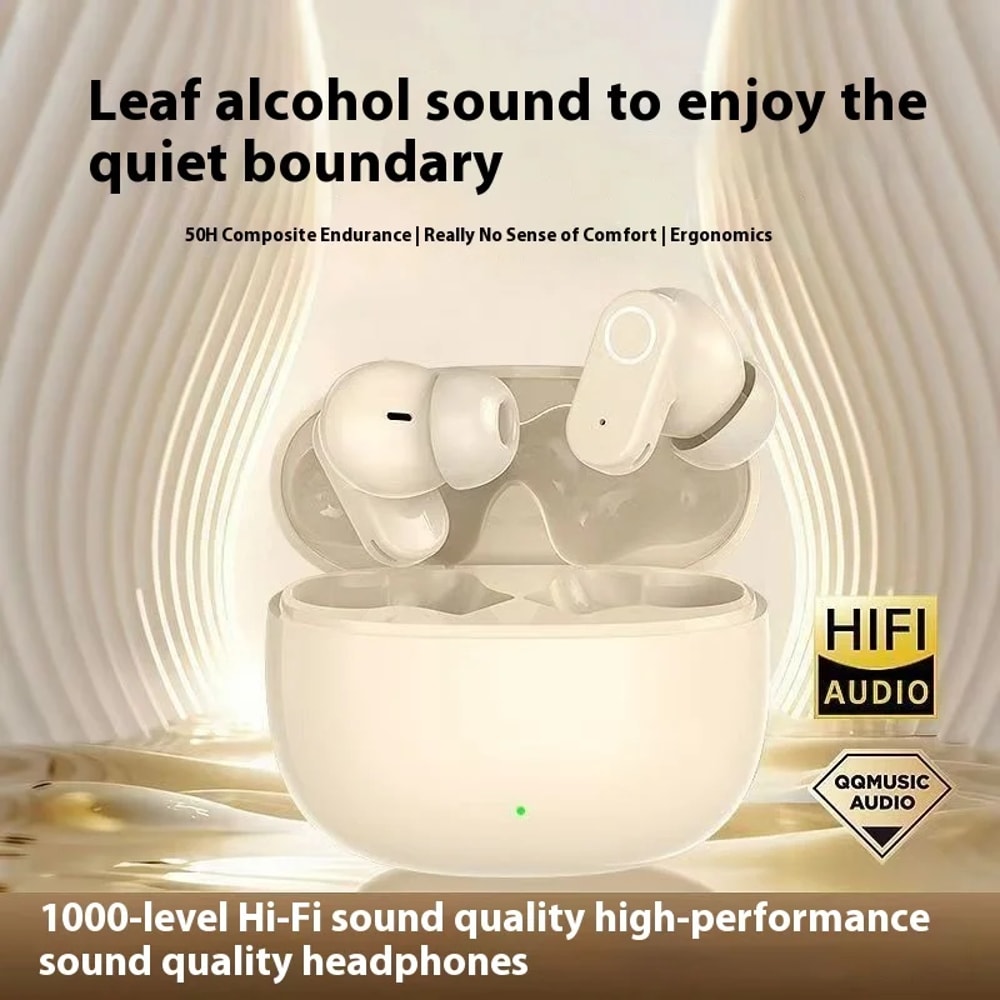 WS Wireless Bluetooth Earbuds With HiFi Sound And Noise Reduction Mic 0