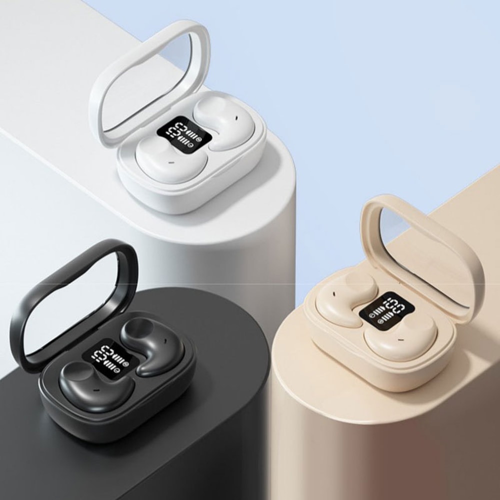 Ultra Clear Wireless Bluetooth Earbuds With LED Display Earbuds HiFi Sound Sports Gaming TWS Earph 4