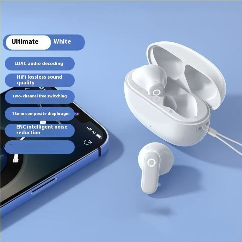 Premium True Wireless Bluetooth Earbuds Noise Cancelling Bluetooth Earphones With Mic 5
