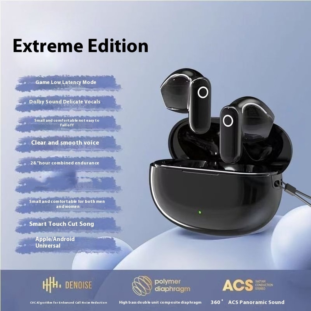 Premium True Wireless Bluetooth Earbuds Noise Cancelling Bluetooth Earphones With Mic 6