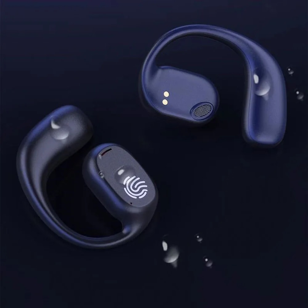 Hook Bluetooth Sports Earbuds Wireless Earphones With Mic HiFi Sound Secure Fit 0