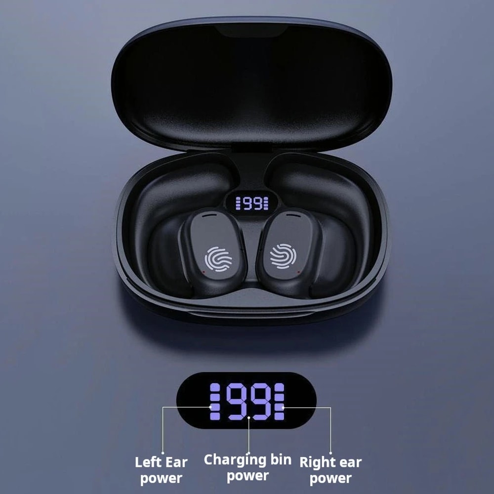 Hook Bluetooth Sports Earbuds Wireless Earphones With Mic HiFi Sound Secure Fit 3