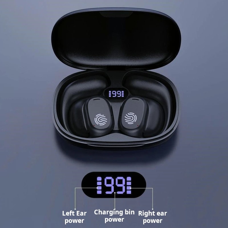 Hook Bluetooth Sports Earbuds Wireless Earphones With Mic HiFi Sound Secure Fit 3