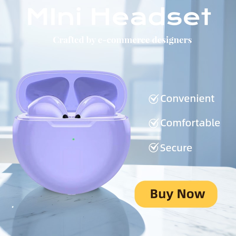 Mini Bluetooth Headset Wireless Portable Earpiece Handsfree Communication Earphones With Microphone 5