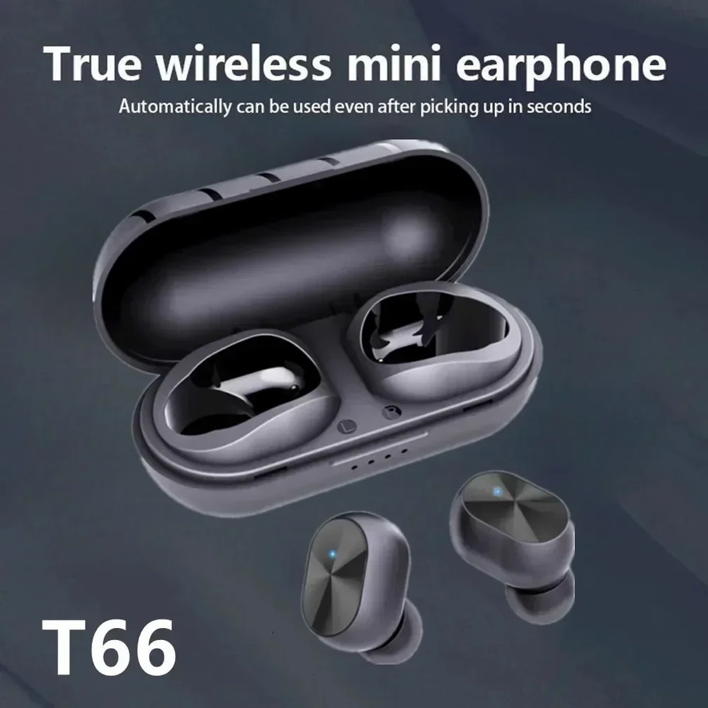SportPro True Wireless Earbuds Noise Cancelling Bluetooth Gaming & Bass Touch Headphones