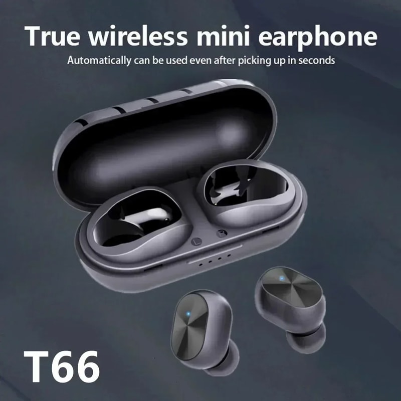 SportPro True Wireless Earbuds Noise Cancelling Bluetooth Gaming & Bass Touch Headphones