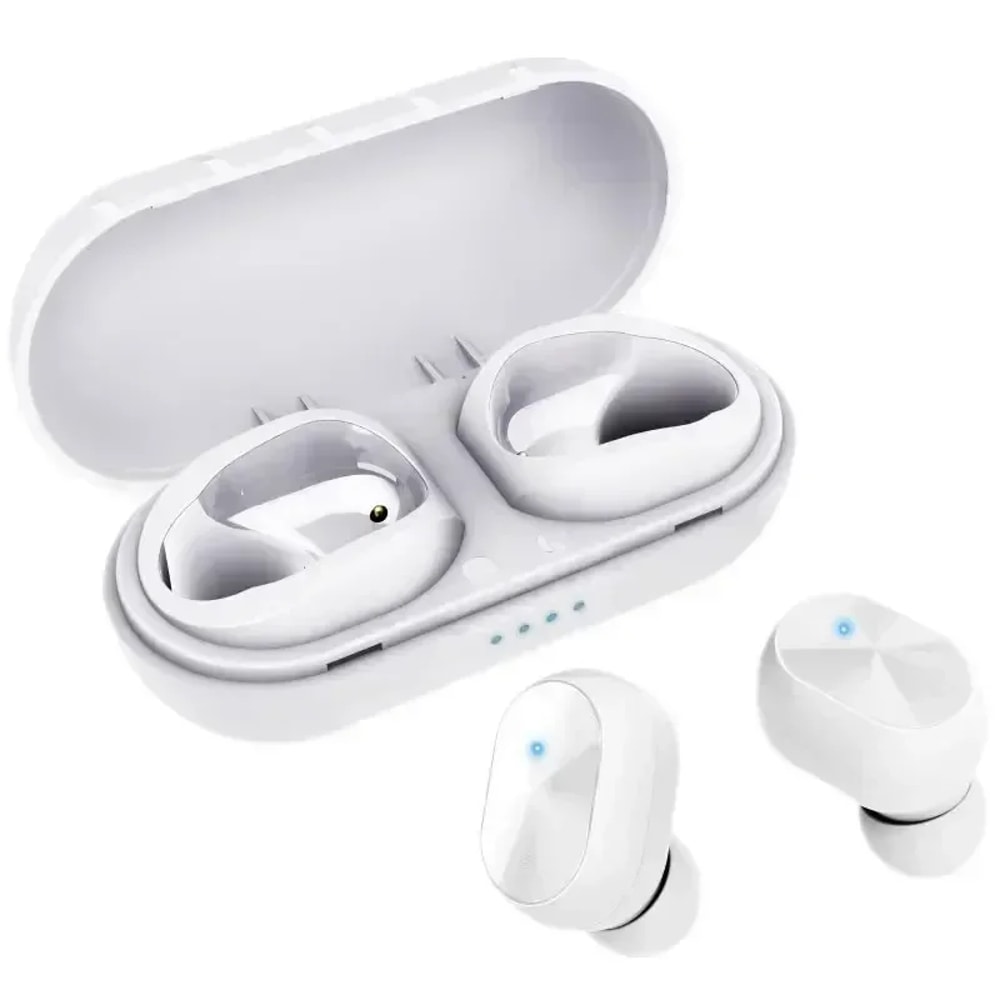 SportPro True Wireless Earbuds Noise Cancelling Bluetooth Gaming & Bass Touch Headphones