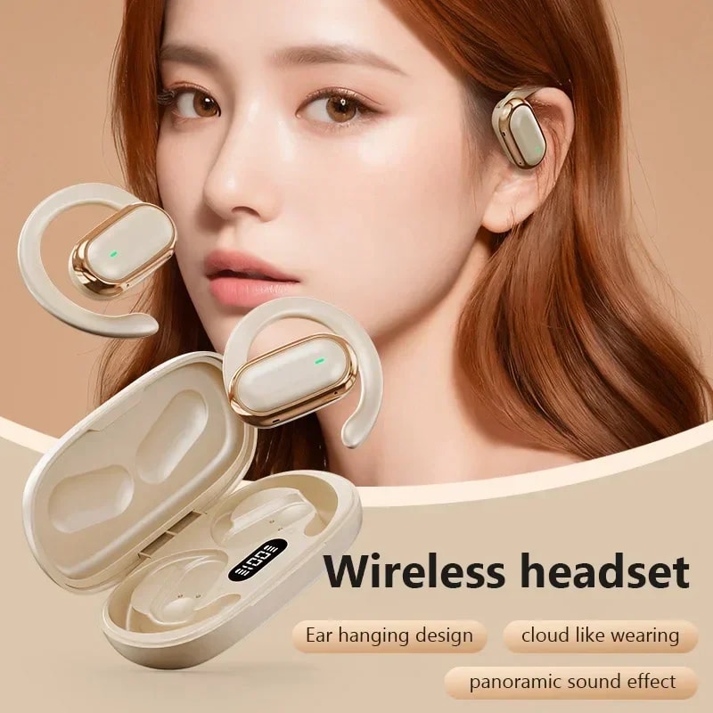 SportPro Wireless Sport Earbuds with Mic Waterproof Bluetooth Earbuds Long Battery Playtime & Hi Fi Sound
