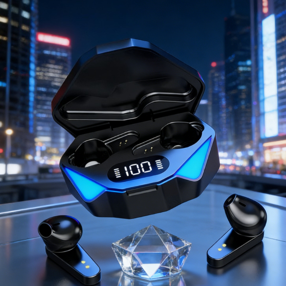 Wireless Gaming Earbuds with Mic Low Latency Bluetooth Earbuds Gamer Headset