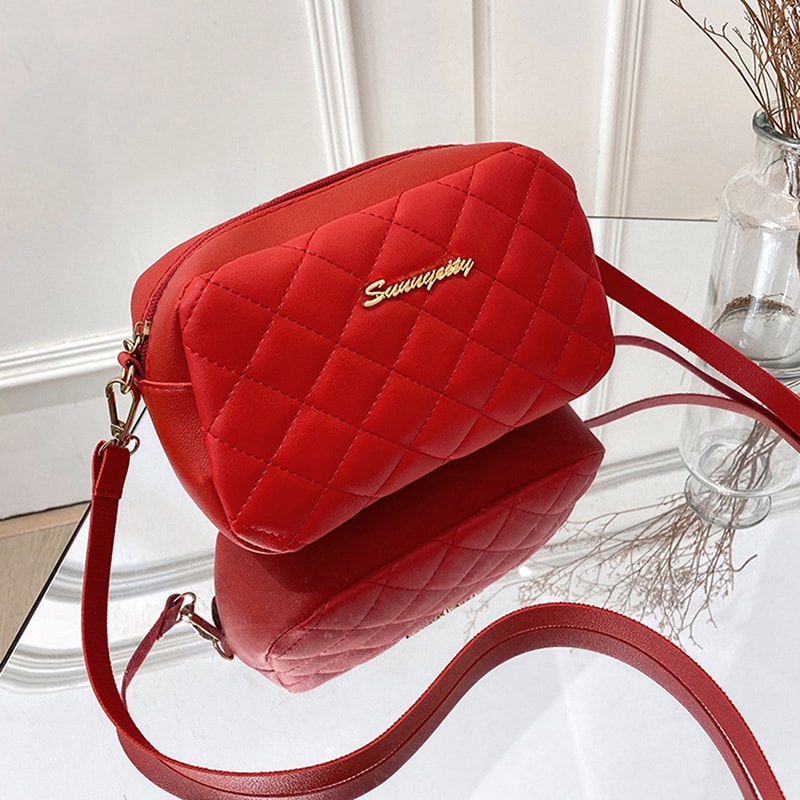Elegant Embroidered Tassel Crossbody Bag for Women Chic Small Messenger Purse