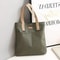 Stylish Everyday Womens Canvas Tote Bag Large Capacity Tote For Shopping Beach Daily Use 0