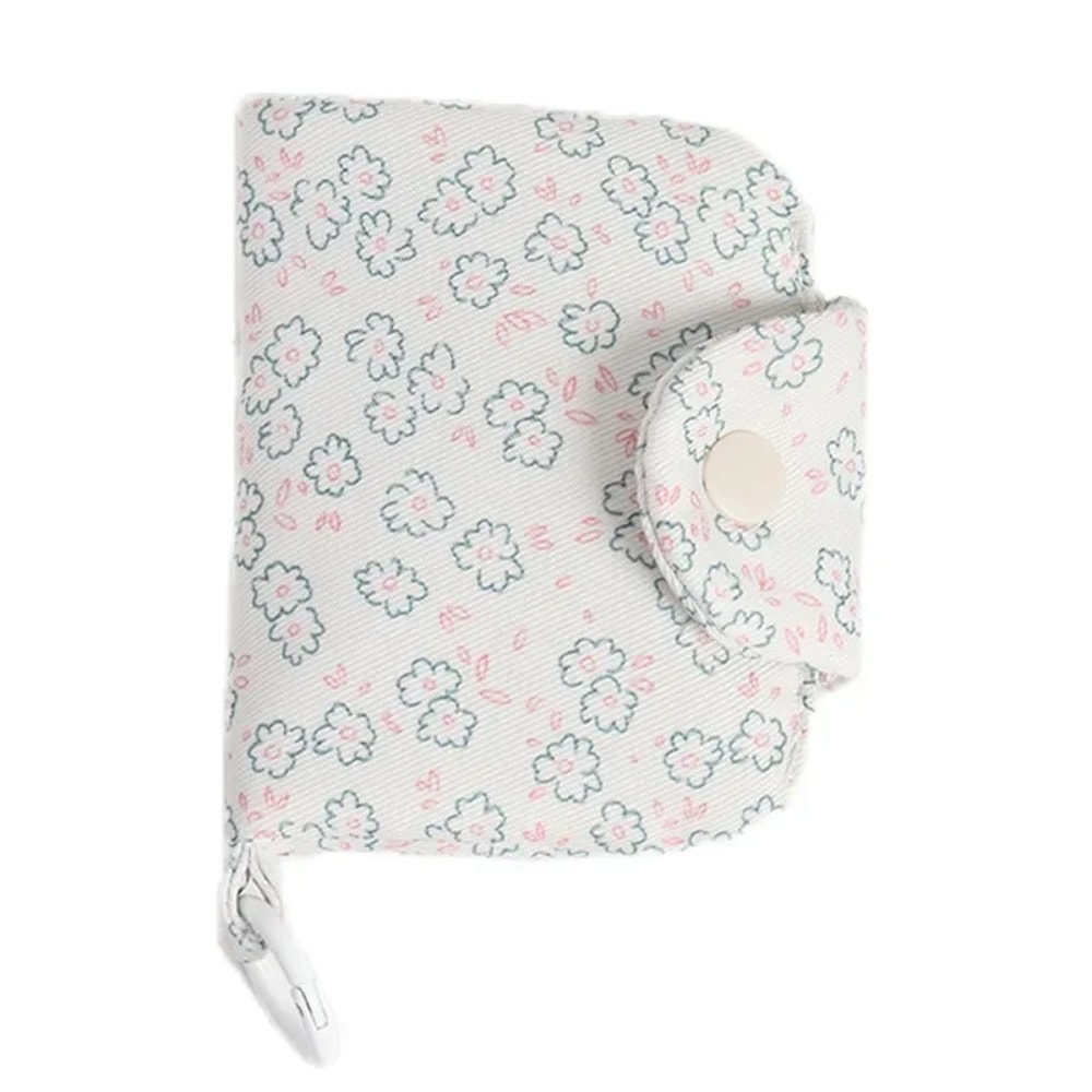 Cute Floral Mini Wallet Student Coin Purse Portable Cute Card Holder Wallet For Girls 4