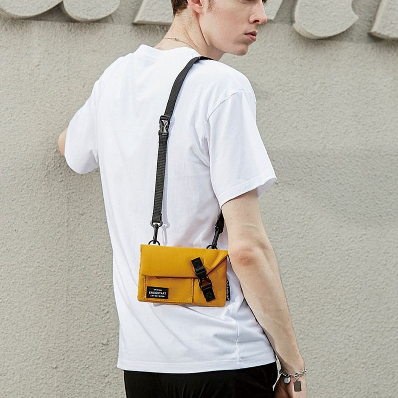 UrbanEase Lightweight Travel Crossbody Chest Bag Mini Phone & Essentials Sling Shoulder Pack