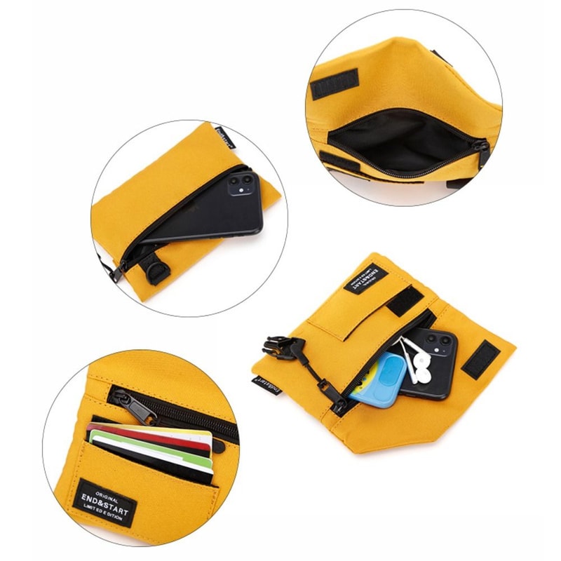 UrbanEase Lightweight Travel Crossbody Chest Bag Mini Phone & Essentials Sling Shoulder Pack