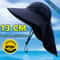Quick Dry Outdoor Wide Brim Fishing & Hiking Sun Protection Hat with Neck Cover