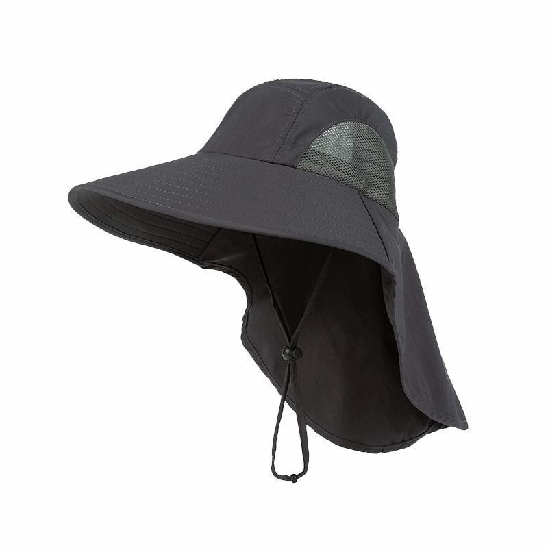 Quick Dry Outdoor Wide Brim Fishing & Hiking Sun Protection Hat with Neck Cover