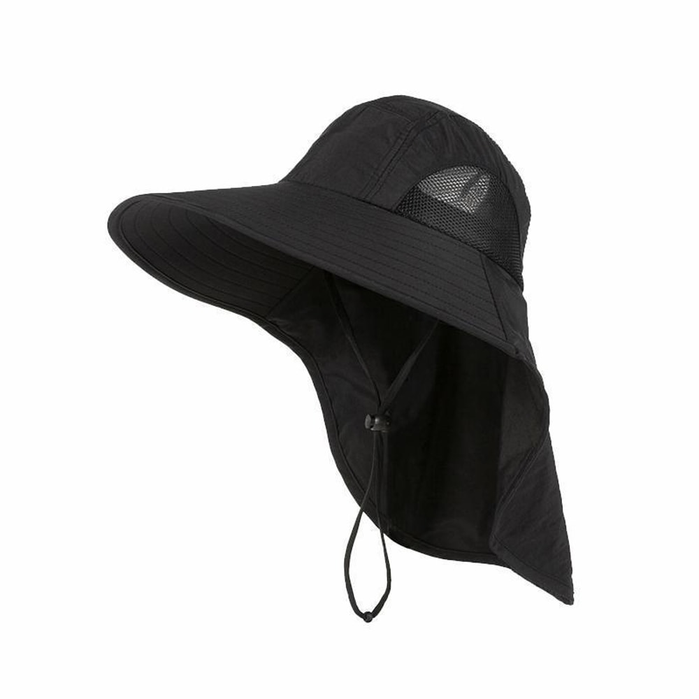 Quick Dry Outdoor Wide Brim Fishing & Hiking Sun Protection Hat with Neck Cover