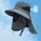 All Day Outdoor Sun Protection Hat UV Protection Sun Hat With Neck Flap For Fishing Hiking Camping 1
