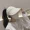 Stylish Foldable Wide Brim Sun Hat For Women Breathable Ponytail Sun Hat With Ventilated Top 2