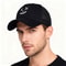 Smiley Embroidered Mesh Visor Outdoor Baseball Cap Breathable Sun Protection Cap 2